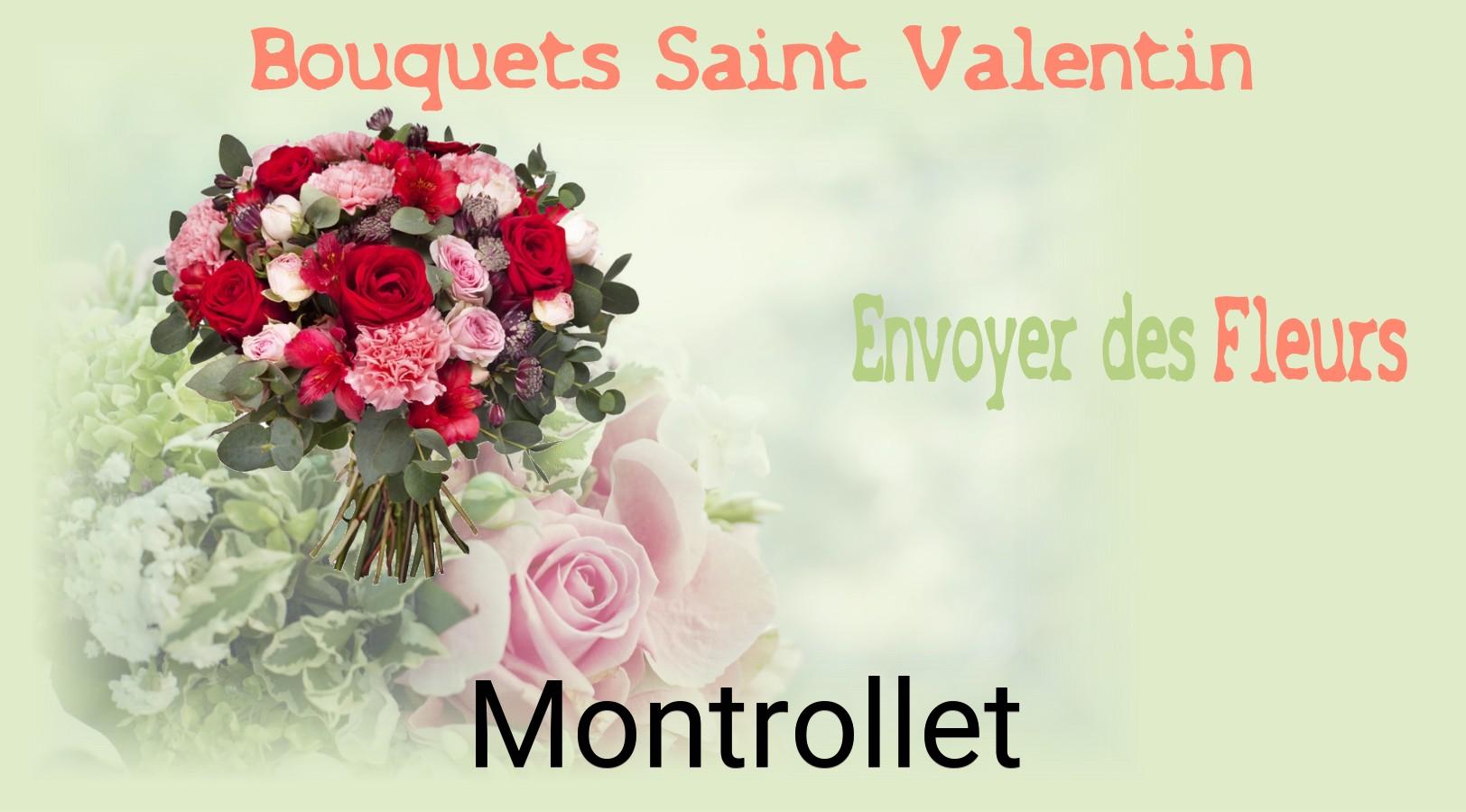 Roses de Saint-Valentin livrées à Montrollet